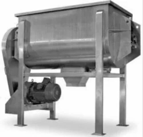Commercial Horizontal Ribbon Blender – 500kg Capacity Cattle Feed Mixer
